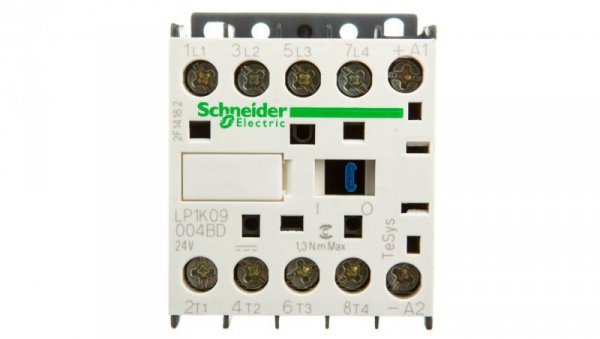 Stycznik mocy 20A AC-1 4P 24V DC LP1K09004BD