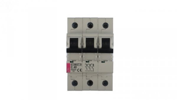 Wyłącznik nadprądowy 3P C 40A 10kA AC ETIMAT10 002135720