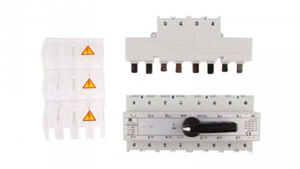 Przełącznik sieć-agregat 160A 3P+N (biegun N nierozłączalny) PRZK-3160NW02
