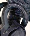 Xenomorph z filmu Alien kostium strój przebranie Cosplay - widok boku głowy