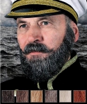 Naturalne wąsy & broda - Kapitan