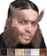 Sztuczne brwi Mr Hyde z klejem Mastix 2 ml – realistyczne, ręcznie robione 