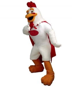 Strój chodzącej maskotki - Super Kurczak