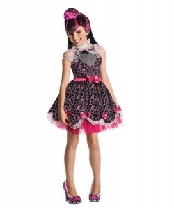 Strój dla dziecka na Halloween - Monster High Draculaura