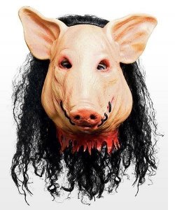Maska lateksowa - The Saw Pig