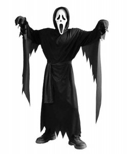 Strój dla nastolatka na Halloween - Krzyk Ghost Face Scream