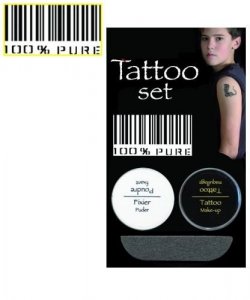 Tatuaż zmywalny - Barcode