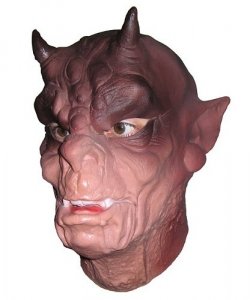 Maska lateksowa - Diabeł