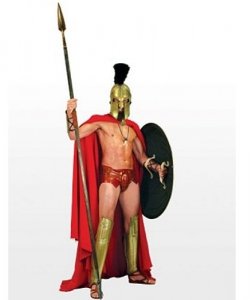 Kostium antyczny - Spartanin z filmu Franca Millera 300