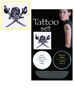 Tatuaż zmywalny - Pirat