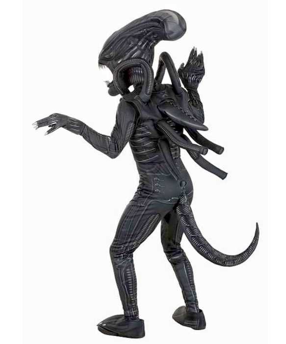 Xenomorph z filmu Alien kostium strój przebranie Cosplay - widok stroju z boku