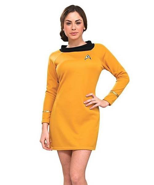 Kostium z filmu - &quot;Star Trek&quot; Gold Dress
