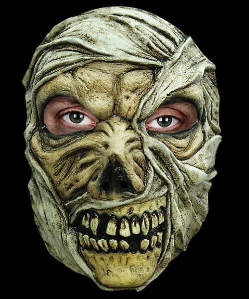 Maska lateksowa na twarz - Mumia