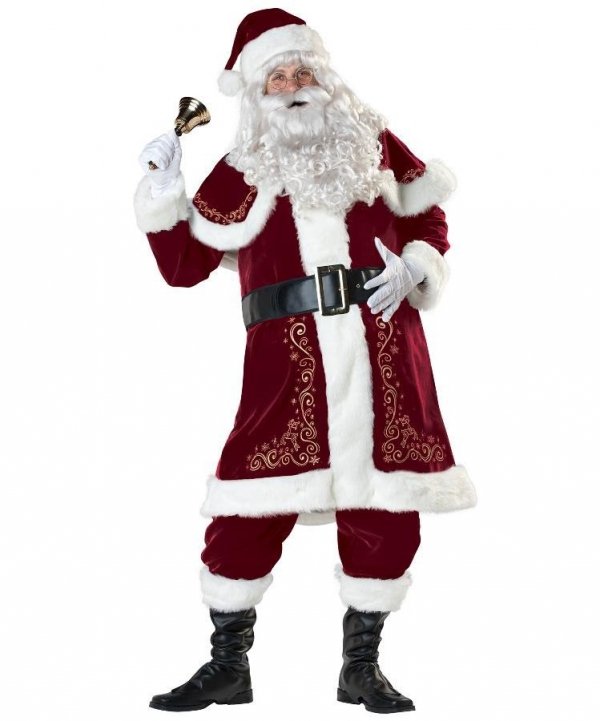 Profesjonalny kostium świąteczny - Święty Mikołaj Jolly Ole