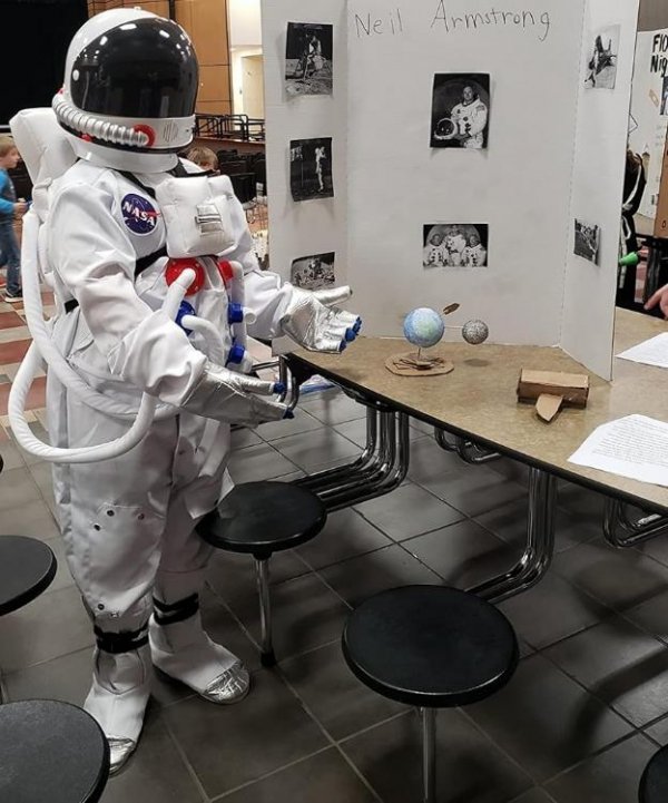 Przebranie astronauty NASA Armagedon