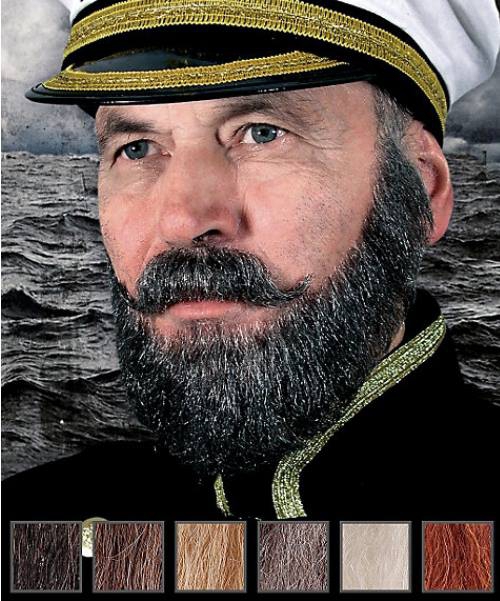 Naturalne wąsy &amp; broda - Kapitan