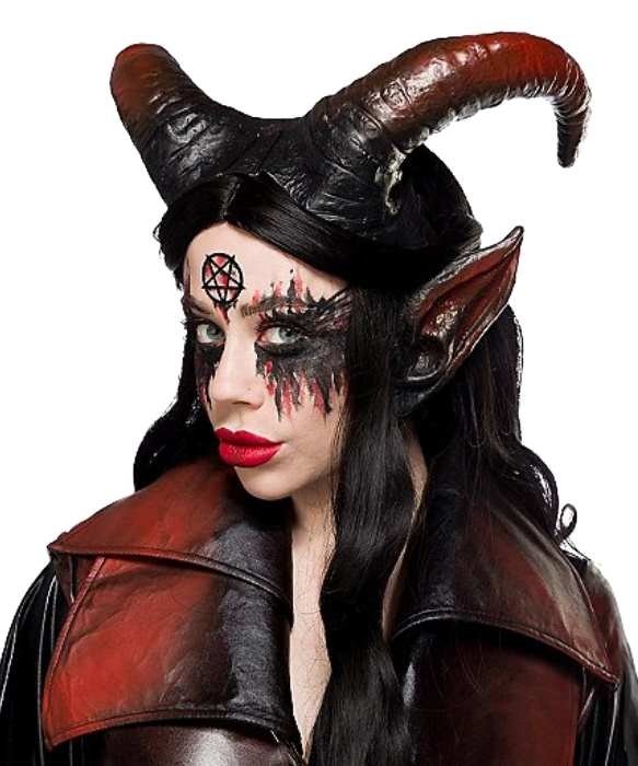 Demon Krwi opaska na głowę i uszy