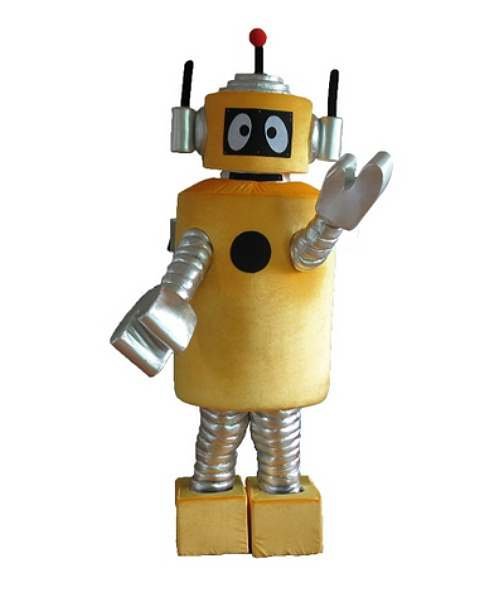 chodząca żywa maskotka kostium strój reklamowy Robot