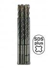 HIKOKI Wiertło udarowe 12x260mm SDS Plus 10szt. 2-ostrzowe 4-spiralne
