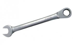 Jonnesway Klucz SUPER TECH 7w1 12mm 15/32 płasko-oczkowy z grzechotką 72 zęby W86112