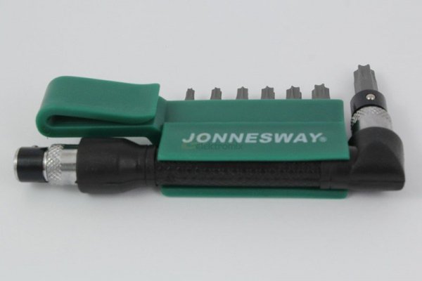 JONNESWAY ZESTAW 8 KLUCZY TORX 1/4&quot; Z UCHWYTEM S08H2S8S