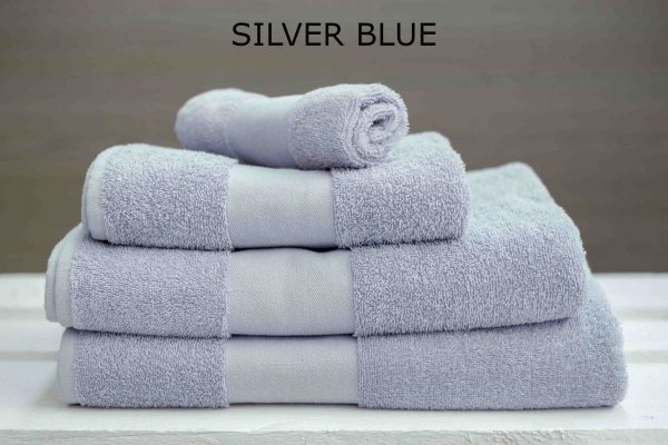 zestaw niebieskich ręczników SILVER BLUE
