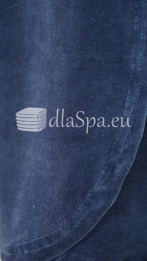 Gumka scrunchie do włosów kolor granat