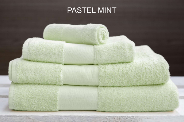 komplet ręczników pastelowych