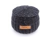 Szkatułka okrągła Wenge Baryłka 20 cm - sklep z wiklina - zdjęcie 1