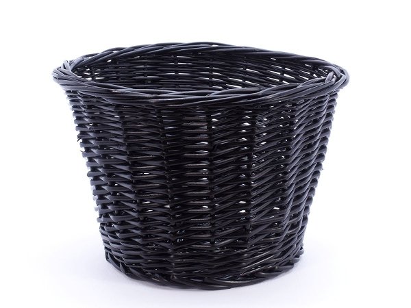 Osłonka na doniczkę Czarna 33 cm - Sklep z wiklina - zdjęcie 3