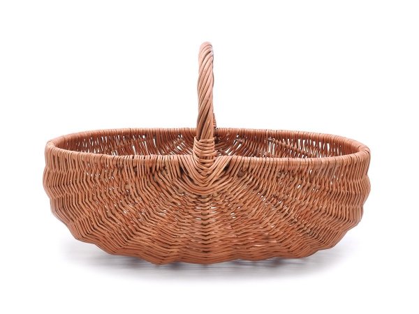 Kosz na zakupy Ogórkowy 54cm - sklep z wiklina - zdjęcie 2
