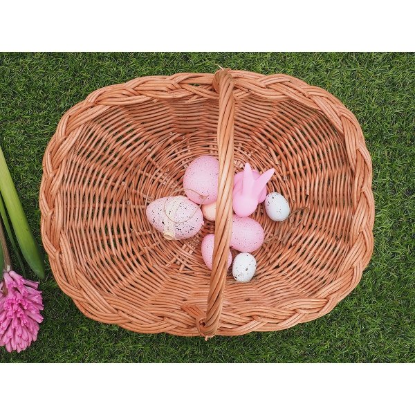 Koszyczek Wielkanocny  Klasyczny 32cm - Sklep z wiklina - zdjęcie 6