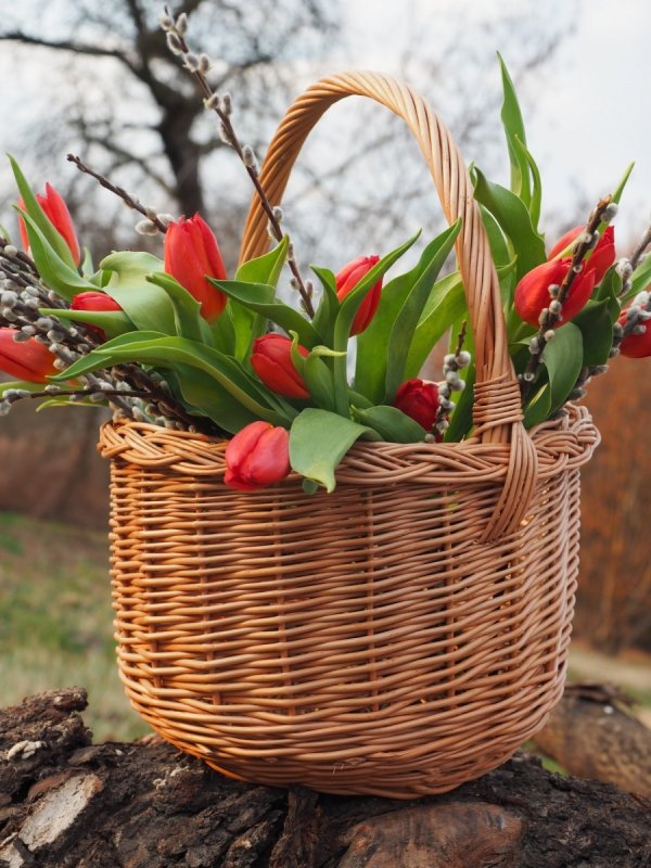 Kosz na zakupy Boler - naturalny - sklep z wiklina - zdjęcie 4