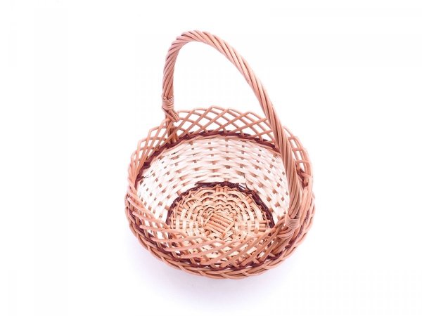Koszyczek Wielkanocny Taśma 16cm - Sklep z wiklina - Zdjęcie 1