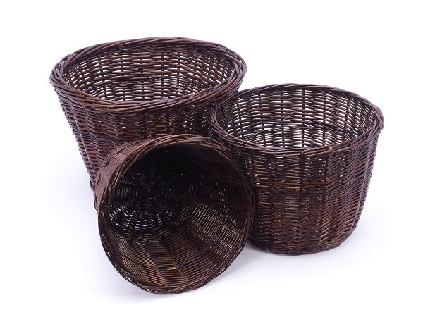 Osłonka na doniczkę Wenge 33cm - Sklep z wiklina - zdjęcie 2