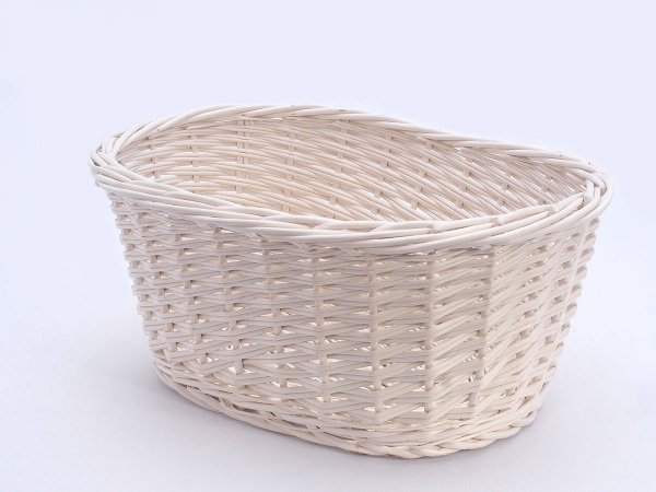 Przybornik Biały 35 cm - Sklep z wiklina - zdjęcie 1