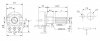 Potentiometer 100k/B linear panel standard