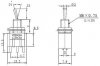Switch toggle SPDT M102 mini