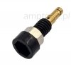 Banana jack 2mm black BG1