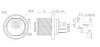 DC jack 2.1mm, Boss style type 2