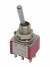 Switch DPDT mini Carling 3 position (on-on-on)