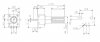 9mm 50k/B linear standard