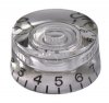 Knob guitar Epiphone style, clear