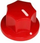 Knob classic red