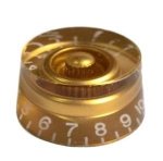 Knob guitar Epiphone style Gold