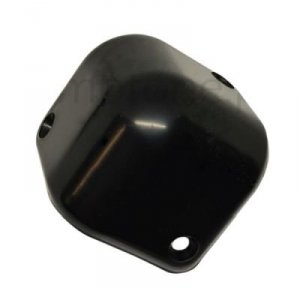 Corner black plastic, 3pol