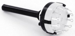Switch rotary 4 pos 3 poles 24mm