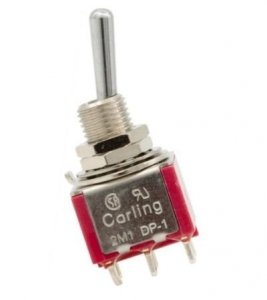 Switch DPDT mini Carling
