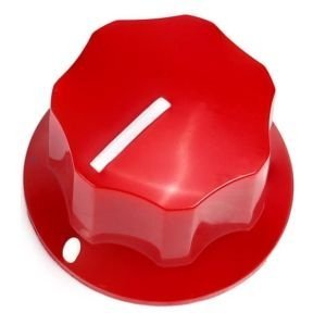 Knob MXR style, red