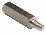Standoff Brass/Ni M3 x 10mm